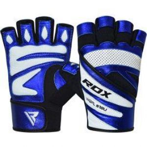 RDX S10 Concept Half Finger Leather Gym Gloves for Weightlifting Workout
