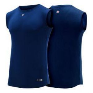 RDX T1 Blue Sleeveless Workout Gym Vest
