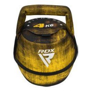 Sport Box משקולות RDX F1 Yellow / Black Sand Filled Kettlebell 4-10KG