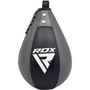 RDX O1 Pro Leather Speed Bag for Boxing & MMA Punching Training Bl