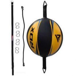 RDX U3 Leather Floor to Ceiling Double End Ball for Training Black &#x