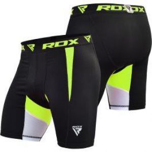 RDX X3 Thermal Spats Compression Shorts for Boxing, MMA Fitness Training