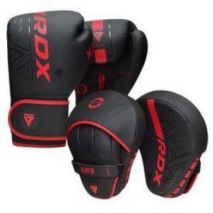 RDX F6 Kids 6oz KARA Boxing Gloves & Focus Pads