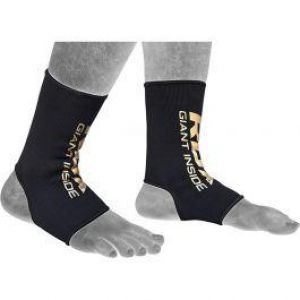 Sport Box מוצרי אורתופדיה ותומכי מפרקים RDX AB Black Ankle Support Sprain Protection Compression Sleeve